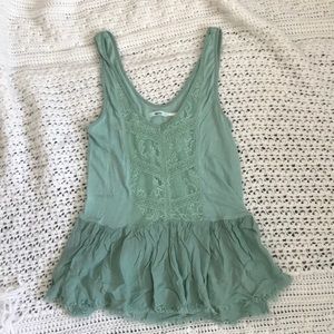 Mint tank top
